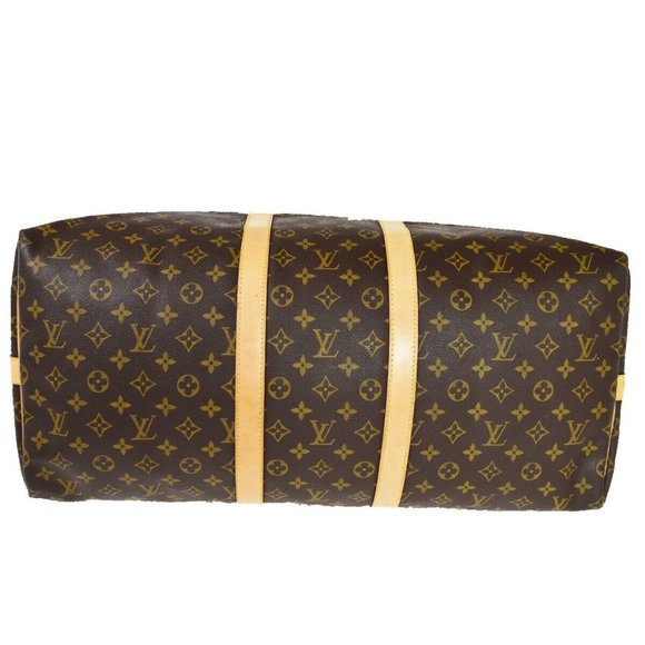 LOUIS VUITTON Keepall Bandouliere 55 2Way Hand Bag Monogram BN - Picture 5 of 16